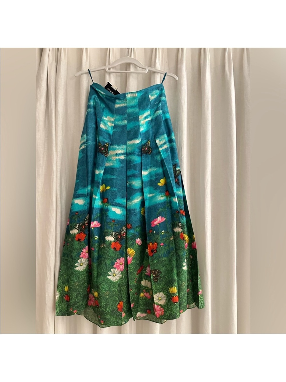 Gucci Butterfly Midi Skirt